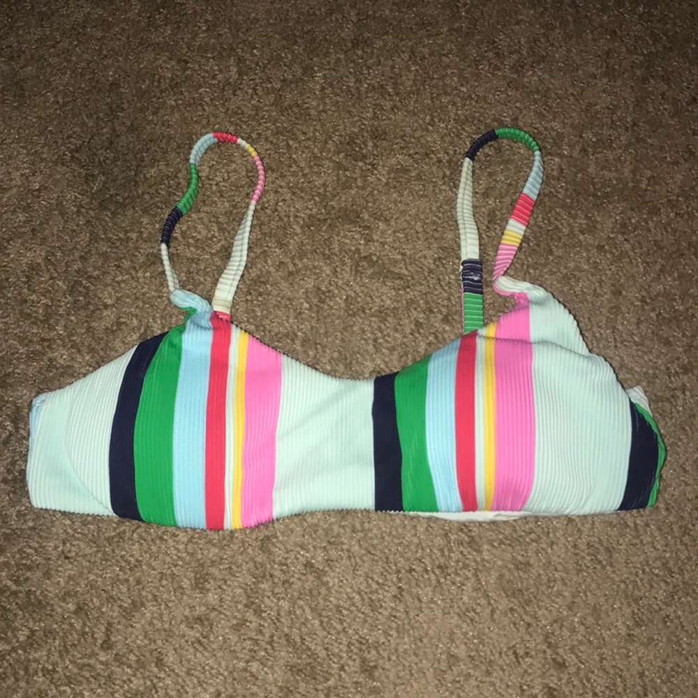 Colorful bathing suit top